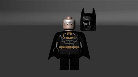 lego batman 1989 film 3d model