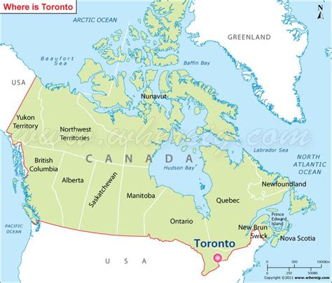 Where is Toronto? | Toronto Location Map