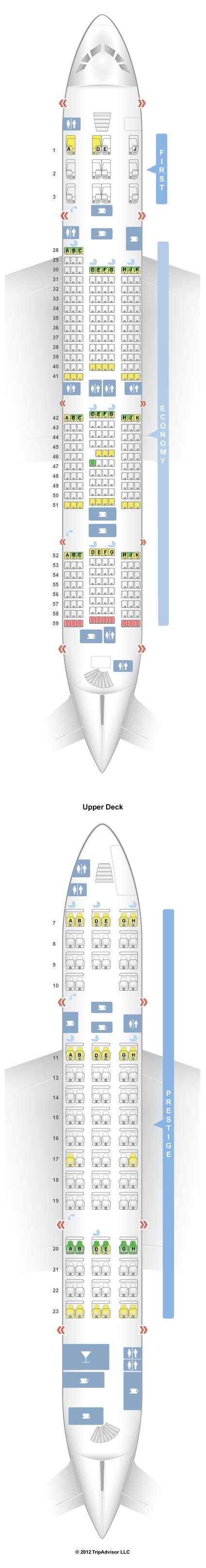 SeatGuru Seat Map Korean Air