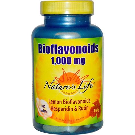 Bioflavonoids 1000mg, 100 Tablets - Nature's Life - Natures Fix