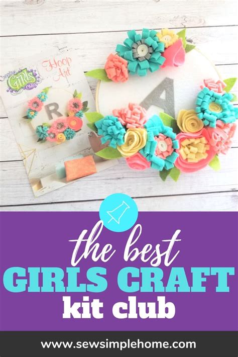 The Best Creative Girls Crafting Kit | Sew Simple Home