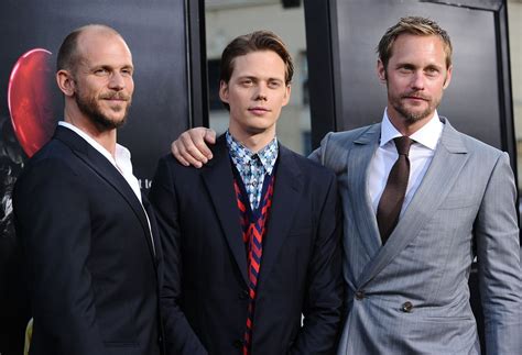 Alexander Skarsgard and Bill Skarsgard at It Premiere LA | POPSUGAR ...