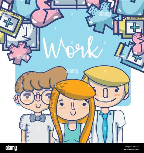 People and work cartoons Stock Vector Image & Art - Alamy