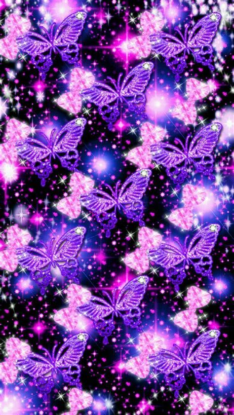 Dark Purple Butterfly Wallpaper