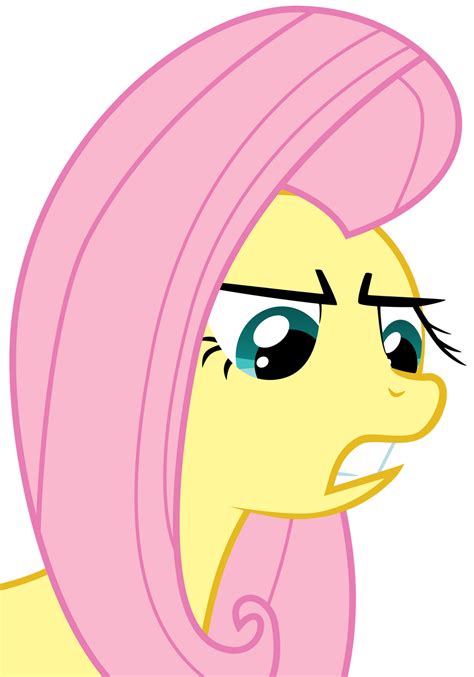 Angry Fluttershy by Lexuzieel on DeviantArt