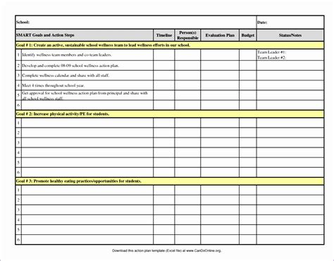 10 Project Outline Template Excel - Excel Templates - Excel Templates