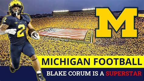 Michigan Football Dominates Washington - Highlights Instant Reaction + Is Blake Corum A ...