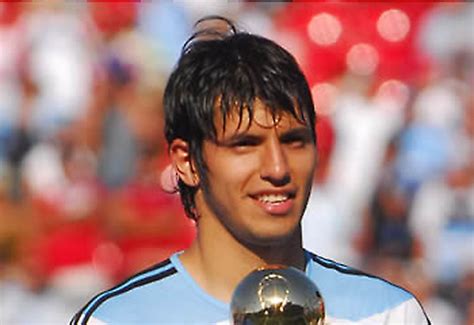 Megan Rossee: Sergio Aguero Argentina Young Footballer 2012