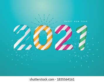 2022 Big Lettering Happy New Year Stock Vector (Royalty Free) 2002982450 | Shutterstock