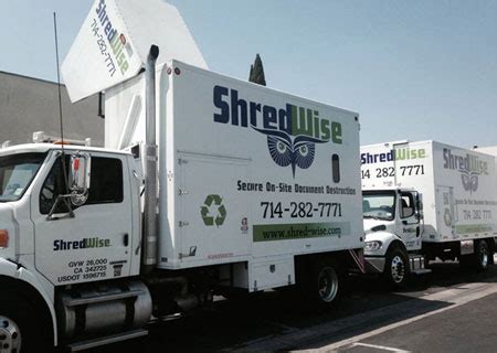 Orange County, CA Document Destruction & Paper Shredding Service | Mobile Shred Truck or Drop Off