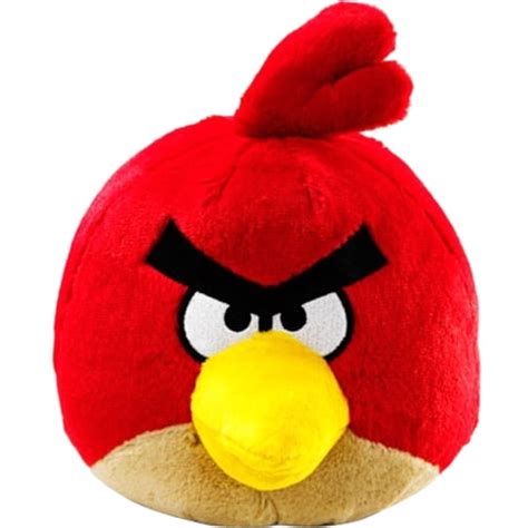 Angry Birds Red Bird Plush Toy - Walmart.com