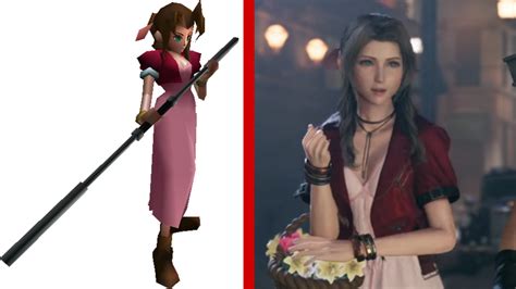 Comparing the FF7 Remake Character Designs vs the Original Final ...