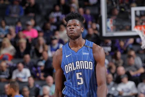 Orlando Magic Exercise 2020-21 Option On Center Mo Bamba