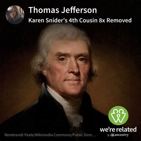 Pin by Karen Snider on We’re Related | Thomas jefferson, Ancestry dna, Mary elizabeth