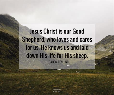 Jesus Christ is our Good Shepherd - Latter-day Saint Scripture of the Day