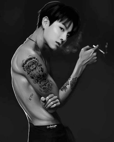 Jungkook Tattoo On His Shoulder - Best Tattoo Ideas