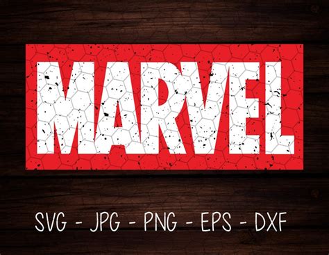 Marvel Classic Logo SVG Marvel Digital Cut File Marvel Logo | Etsy