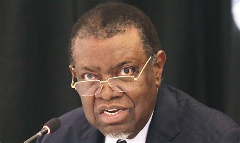 An abridged biography of president Hage Geingob - News - The Namibian