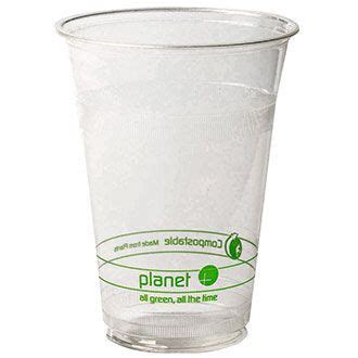 16 oz Biodegradable Corn Plastic Cups | Clear Compostable Cups | pack of 150 | Biodegradable ...