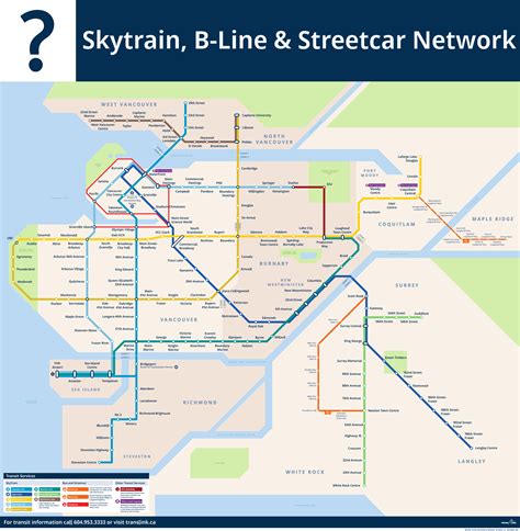 Dream SkyTrain and B-line map : r/urbanplanning