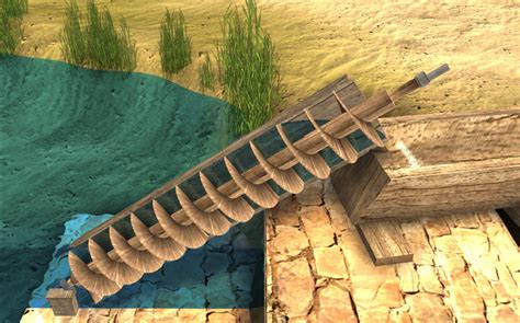 Archimedes’ screw (3rd century B.C.) - 3D scene - Mozaik Digital Education and Learning