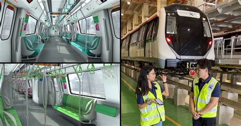 Sneak Preview of New 7th Generation MRT Trains for North-South & East-West Lines | A Train Of ...