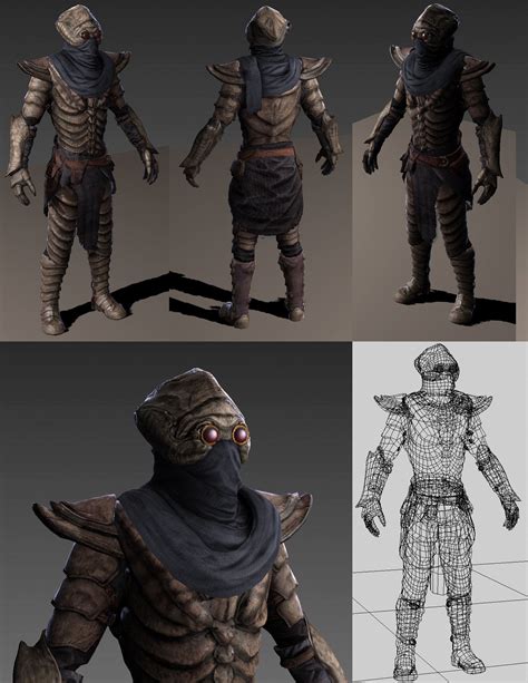 Skywind- finished chitin armour by Ravanna (now with helmet) : Morrowind