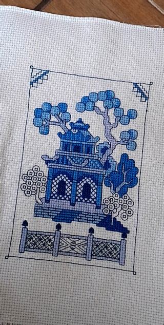 [FO] Those backstitch patterns were so fun : r/CrossStitch