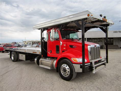 Boom Truck Sales & Rental: 2015 Peterbilt 4 Car Hauler jerr-Dan