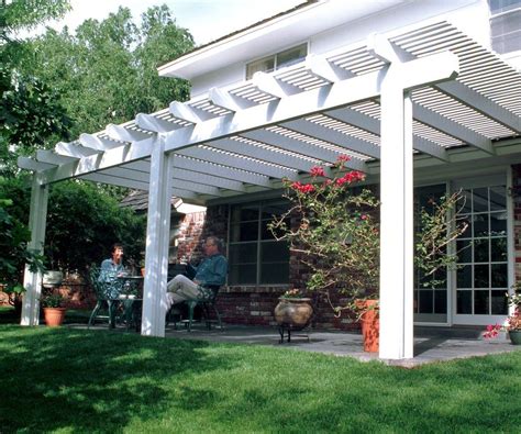 Amazon.com: Heritage Patios Aluminum Pergola - 10 ft. x 20 ft. (White): Patio, Lawn & Garden ...