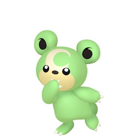 #216 Shiny Teddiursa by dakshkohli23 on DeviantArt