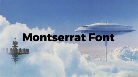 Montserrat Font | Free Fonts Vault