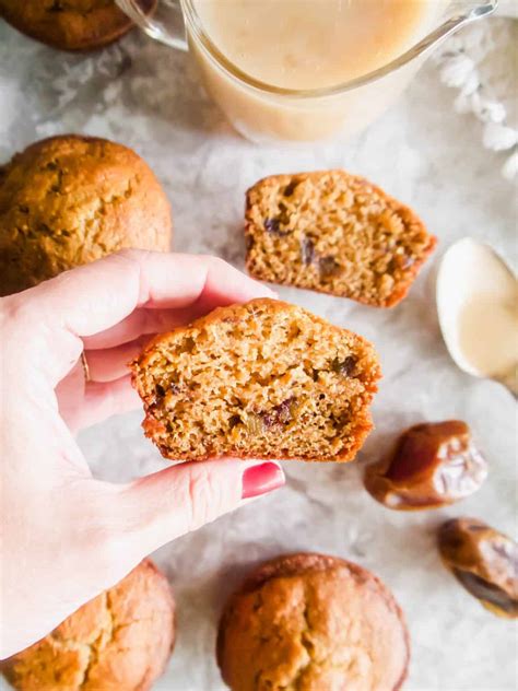 Gluten-Free Paleo Sticky Toffee Pudding Muffins