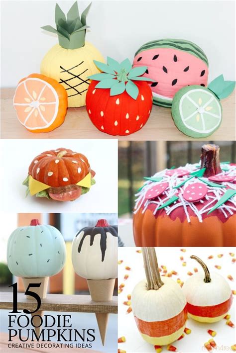 Creative Pumpkin Decorating Ideas Foodies Will Love