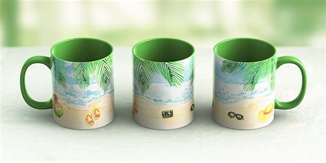 Full Wrap Mug Mockup :: Behance