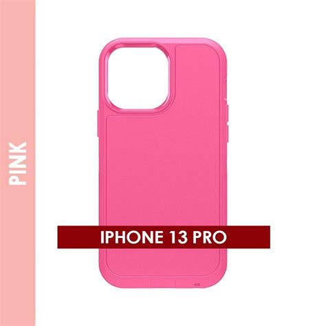 DEFENDER CASE FOR IPHONE 13 PRO (PINK) – XCELLPARTS