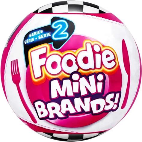 5 Surprise Mini Brands Foodie Series 2 Mystery Pack Zuru Toys - ToyWiz