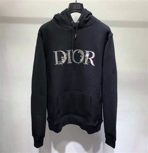 Buy Replica Christian Dior Oversized Dior Flowers Hoodie In Black - Buy Designer Bags ...