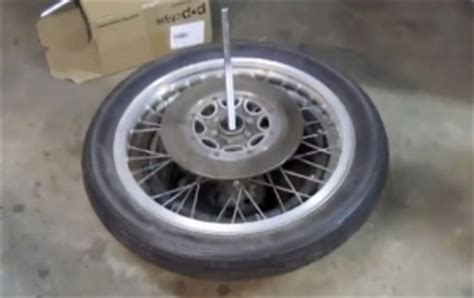 Homemade Motorcycle Tire Changer - HomemadeTools.net