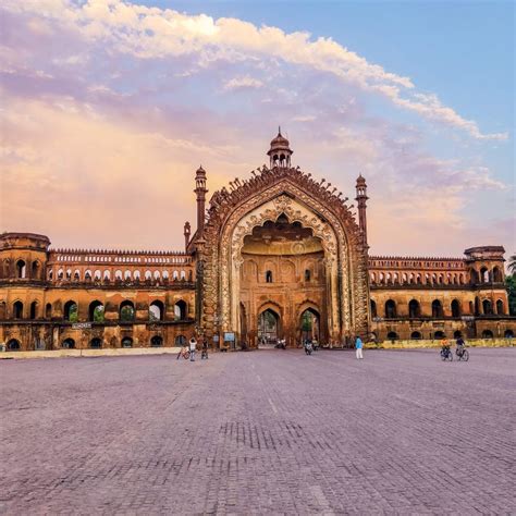 The Rumi Darwaza, in Lucknow, Uttar Pradesh, India. Editorial ...