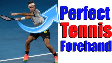 How To Hit The Perfect Tennis Forehand In 5 Simple Steps - YouTube