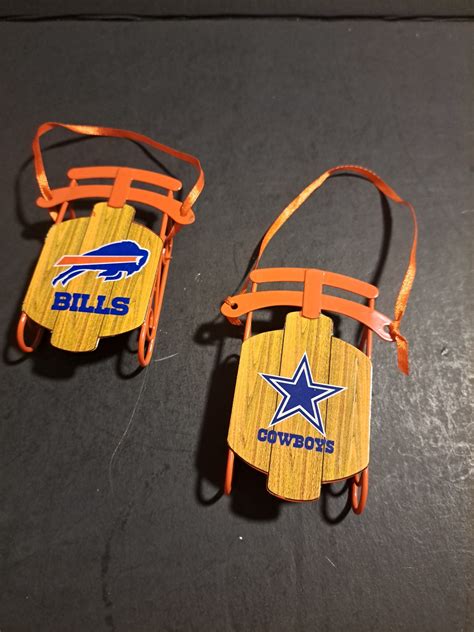 Nfl Christmas Ornaments - Etsy