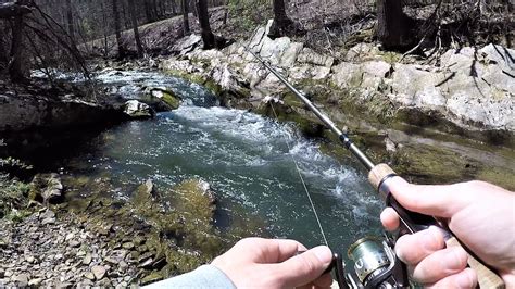 TROUT FISHING Small Streams - YouTube