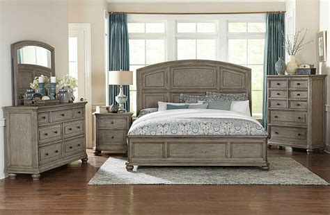 rustic gray bedroom furniture Rigley bedroom furniture rustic gray finish | Amazing Design Ideas