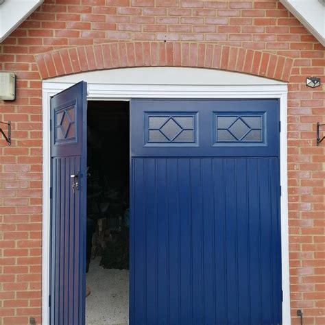 split side hinged garage door - East Anglia Garage Doors Ltd.