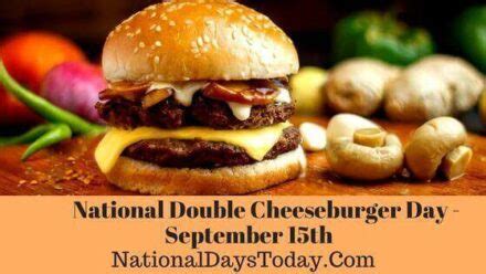 National Double Cheeseburger Day 2023: Why This Day!