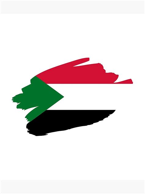 "Flag of Sudan - Sudanese flag" Poster for Sale by Iloveflags | Redbubble