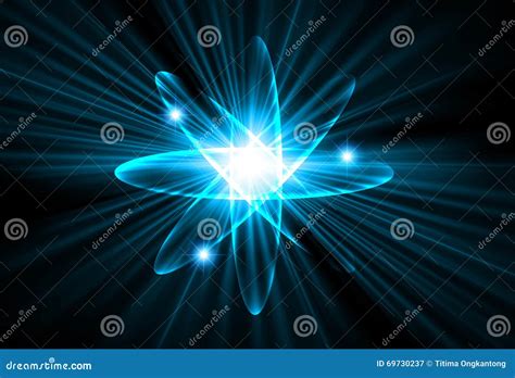 Nuclear,proton,neutron,nucleus Light Abstract Technology Stock Vector - Illustration of proton ...