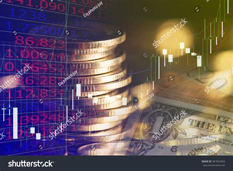 Finance Background Money Graph Stock Photo 587852069 | Shutterstock