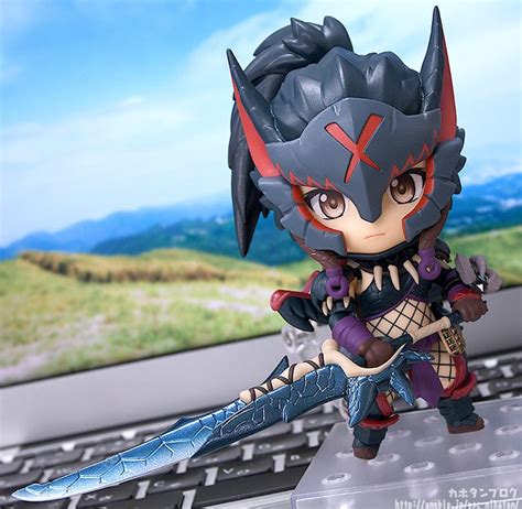 Kahotan's Blog | GOOD SMILE COMPANY Figure Reviews | Nendoroid Hunter: Female Nargacuga Alpha ...